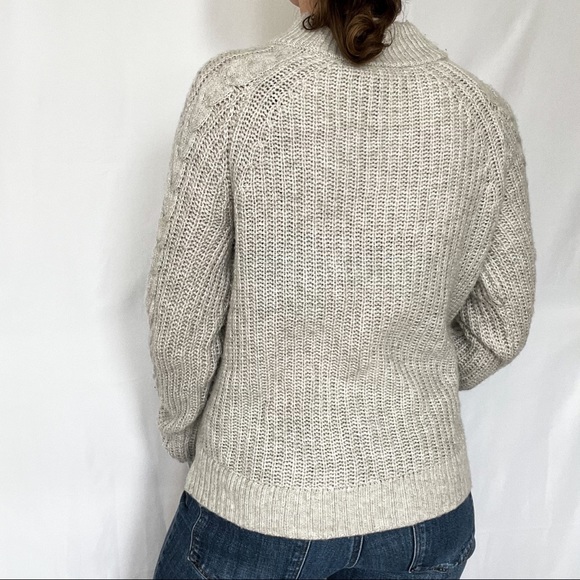 J.Crew Cable Knit Pullover Sweater Women Size S - Picture 6 of 15